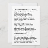 katholieke bruiloft | Liefde Script Overlay (Achterkant)