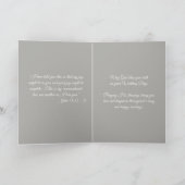 Katholieke bruiloft Maagd Maria Bruid Bruidegom Kaart (Binnen)