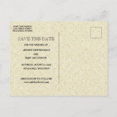 Katholieke bruiloft Mary Joseph SAVE THE DATE Aankondigingskaart (Achterkant)