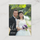 Katholieke bruiloft Prayer Heilige Kaart | Manuscr Visitekaartje (Voorkant)