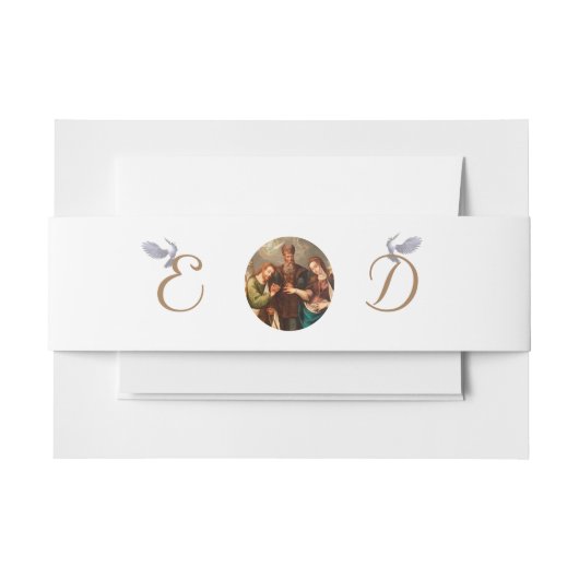  katholieke bruiloft uitnodigingen wikkel (Voorkant Voorbeeld)