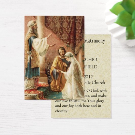 Katholieke bruiloft voor de Heilige Kaart Bride Gr (Bureau)