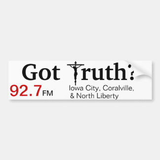 Katholieke Bumpersticker (Iowa City)