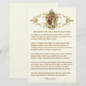 Katholieke Buurdste Kerk Attire voor gasten Briefpapier (Voorkant / Achterkant)