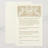 Katholieke Buurdste Kerk Attire voor gasten Briefpapier (Voorkant / Achterkant)