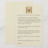 Katholieke Buurdste Kerk Attire voor gasten S Briefpapier (Voorkant / Achterkant)