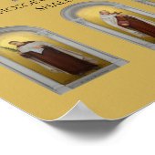 Katholieke Carmelite Saints Nuns Priests Poster (Hoek)