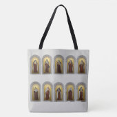 Katholieke Carmelite Saints Nuns Priests Tote Bag (Voorkant)