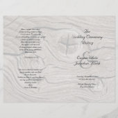 Katholieke ceremonie Wood vouwweduwschap (Voorkant)