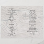 Katholieke ceremonie Wood vouwweduwschap (Achterkant)