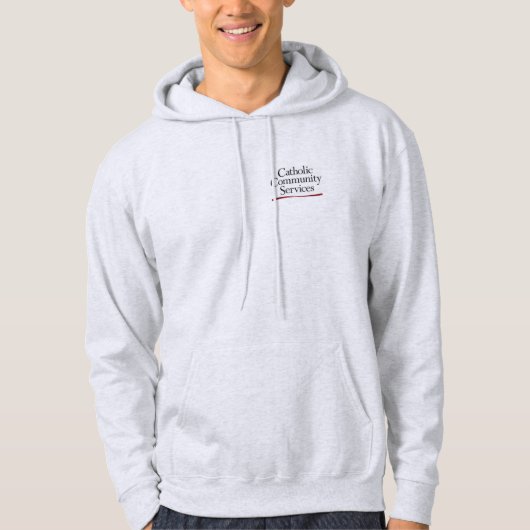 Katholieke Community Services Core Values Hoodie (Voorkant)