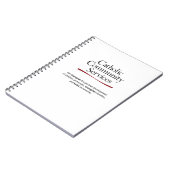 Katholieke Community Services Spiral notebook Notitieboek (Linkerzijde)