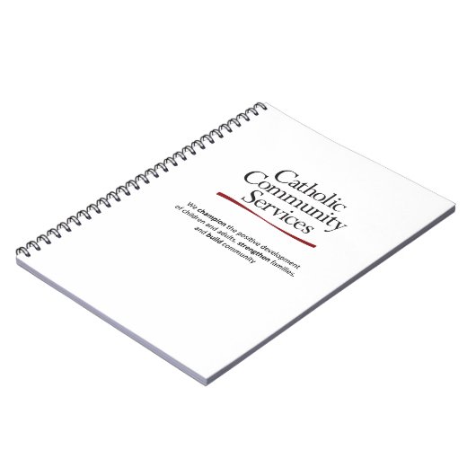 Katholieke Community Services Spiral notebook Notitieboek (Linkerzijde)