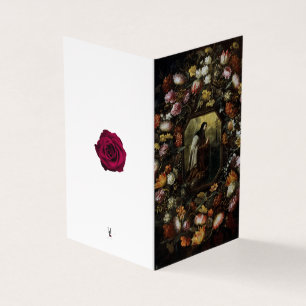 Katholieke condoleance bedankjes kaart