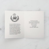 Katholieke condoleances Jezus Kaart (Binnen)