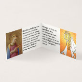 Katholieke dagelijkse gebeden Gevouwen Kaart (Binnen)