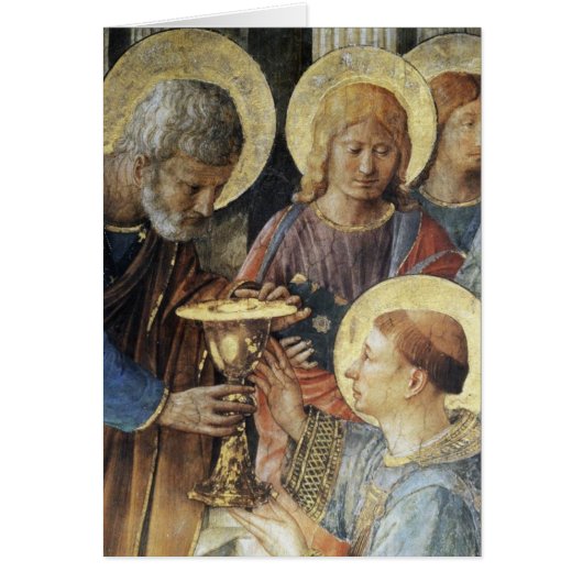 Katholieke diaken wijdingswenskaart (Voorkant)