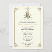 Katholieke doop doopt Jezus met Lam Kaart (Voorkant)