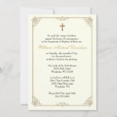 Katholieke doop doopt Maria en Jezus Kaart (Voorkant)