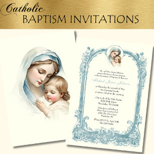 Katholieke doop doopt Maria Jezus Kaart