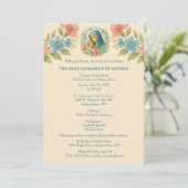 Katholieke doop doopt Maria Jezus Kaart (Staand voorkant)