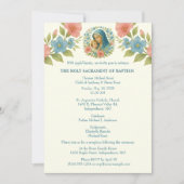 Katholieke doop doopt Maria Jezus Kaart (Voorkant)