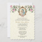 Katholieke doop Gezegende Moeder Jezus Kaart (Voorkant)