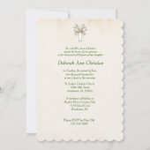 Katholieke doop Gezegende Moeder Jezus Kaart (Achterkant)