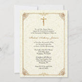 Katholieke doop Gezegende Moeder Jezus Kaart (Voorkant)