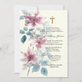 Katholieke doop Gezegende Moeder Jezus Kaart (Voorkant)