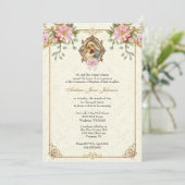 Katholieke doop Gezegende Moeder Jezus Kaart (Staand voorkant)