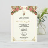 Katholieke doop Gezegende Moeder Jezus Kaart (Staand voorkant)