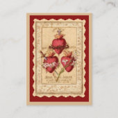 Katholieke Drie Hoorten Jezus Joseph Prayer Car Plaatskaartje (Voorkant)