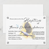 Katholieke duif en waterblaasjes kaart (Voorkant / Achterkant)