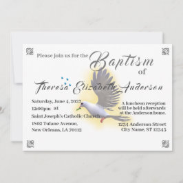 Katholieke duif en waterblaasjes kaart