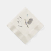 Katholieke duif en waterpapier servet (Hoek)