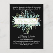 Katholieke EASTER Kaart Religieuze Bijbelprijsopga (Voorkant)