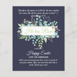 Katholieke EASTER Kaart Religieuze Bijbelprijsopga