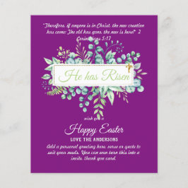 Katholieke EASTER Kaart Religieuze Bijbelprijsopga