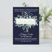 Katholieke EASTER Kaart Religieuze Bijbelprijsopga (Staand voorkant)