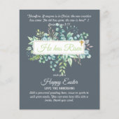 Katholieke EASTER Kaart Religieuze Bijbelprijsopga (Voorkant)