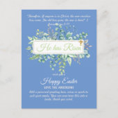 Katholieke EASTER Kaart Religieuze Bijbelprijsopga (Voorkant)