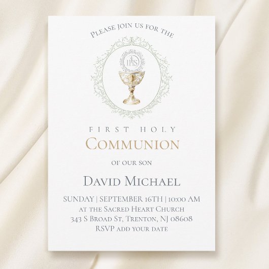 katholieke eerste communie Eucharistie Kaart