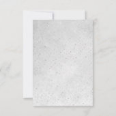 Katholieke Eerste Communie Eucharistisch grijs des Kaart (Achterkant)