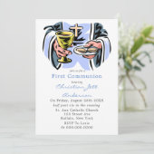 Katholieke Eerste Communie Kaart (Staand voorkant)