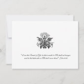 Katholieke Eerste Communie Schrift Foto Kaart (Achterkant)