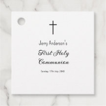 Katholieke eerste heilige communie eenvoudige QR m