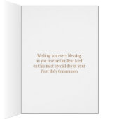 Katholieke Eerste Heilige Communie Jezus Kind (Binnen (Rechts))