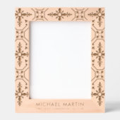 Katholieke Eerste Heilige Communie religieuze gele Gegraveerde Lijstjes (Voorkant)