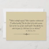 Katholieke Eerste Heilige Communie Uitnodigingen (Achterkant)